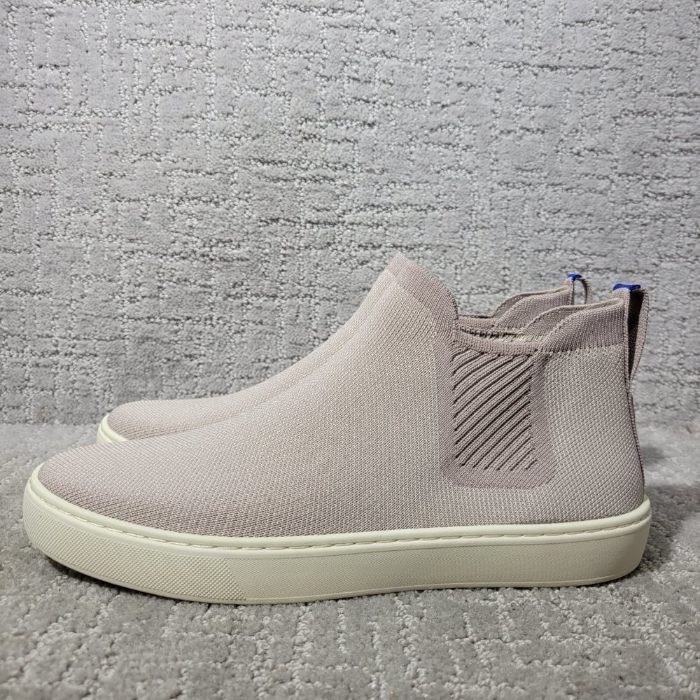 Rothys The Chelsea Women's Size 10 US Lilac Grey Fabric High Top Sneaker Boots
